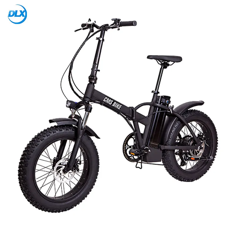 

Hot selling folding fat tire 500w high speed aluminum electric mountain bike