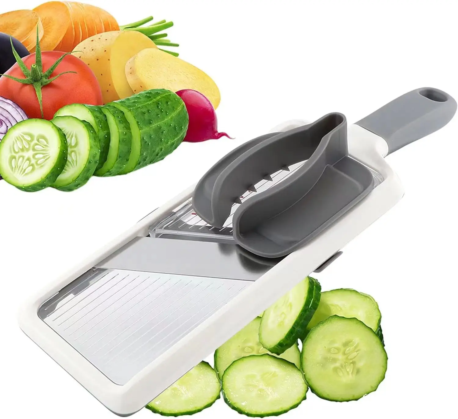 2024 Top Seller Kitchen Cutter Veggie Onion Chopper Slicer Multifunctional Vegetable Cutter Adjustable Stainless Steel Blade
