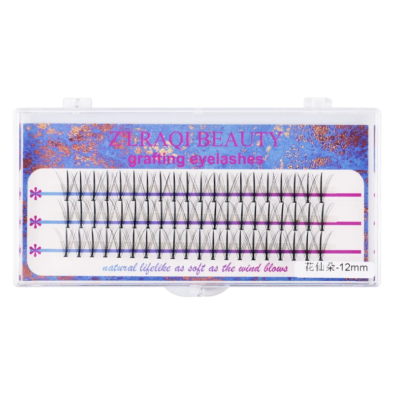 

Ellipse Matte Flat Individual False Bulk Eyelash Extension In Stock, Black