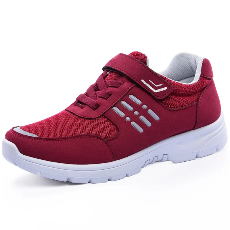 

Classic comfort round head antiskid women sport shoes casual, 3 colors