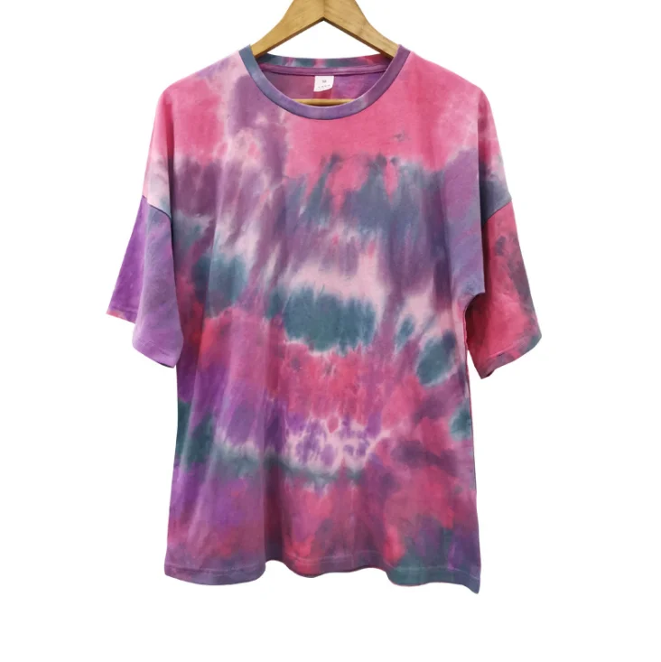 

Tie Dyeing Process Color Graffiti Custom Man T-shirt, 3 colors