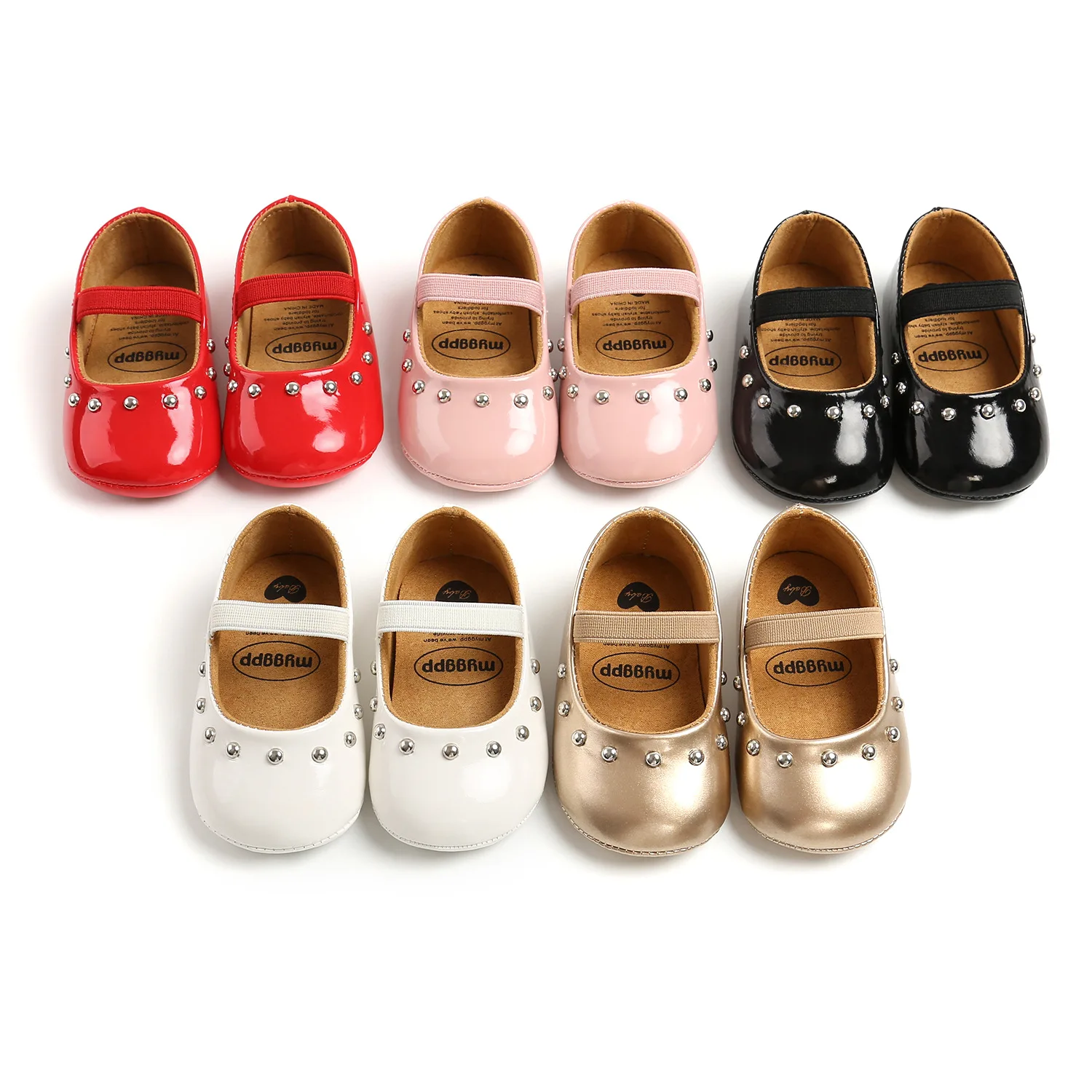 PU Leather Spring&Autumn Baby Girl Fashion Princess shoes With TPR Soled supplier
