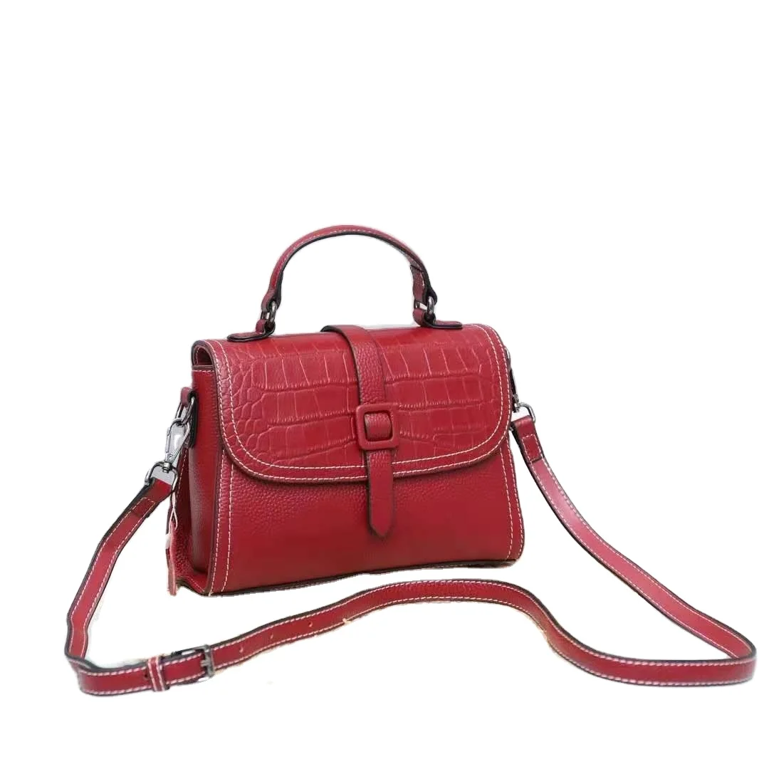 

China New Style Crossbody Hand Bag Ladies Causal Small Handbags PU Leather Bags In Stock, More color