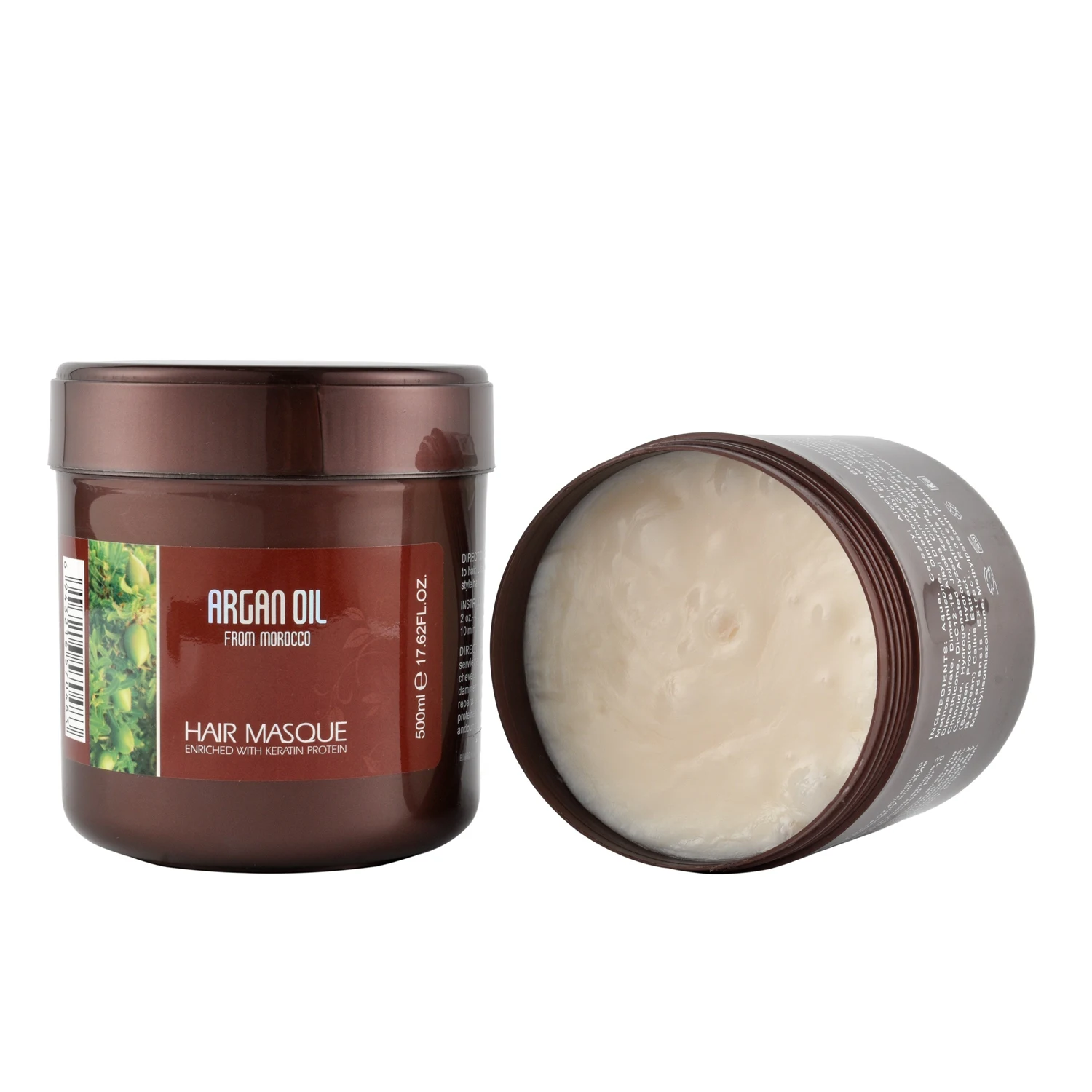 

Best Selling Argan Oil Hair Mask Enhance Elasticity Repairing Nourishing Smoothing with Natural Keratin Protein 500ml