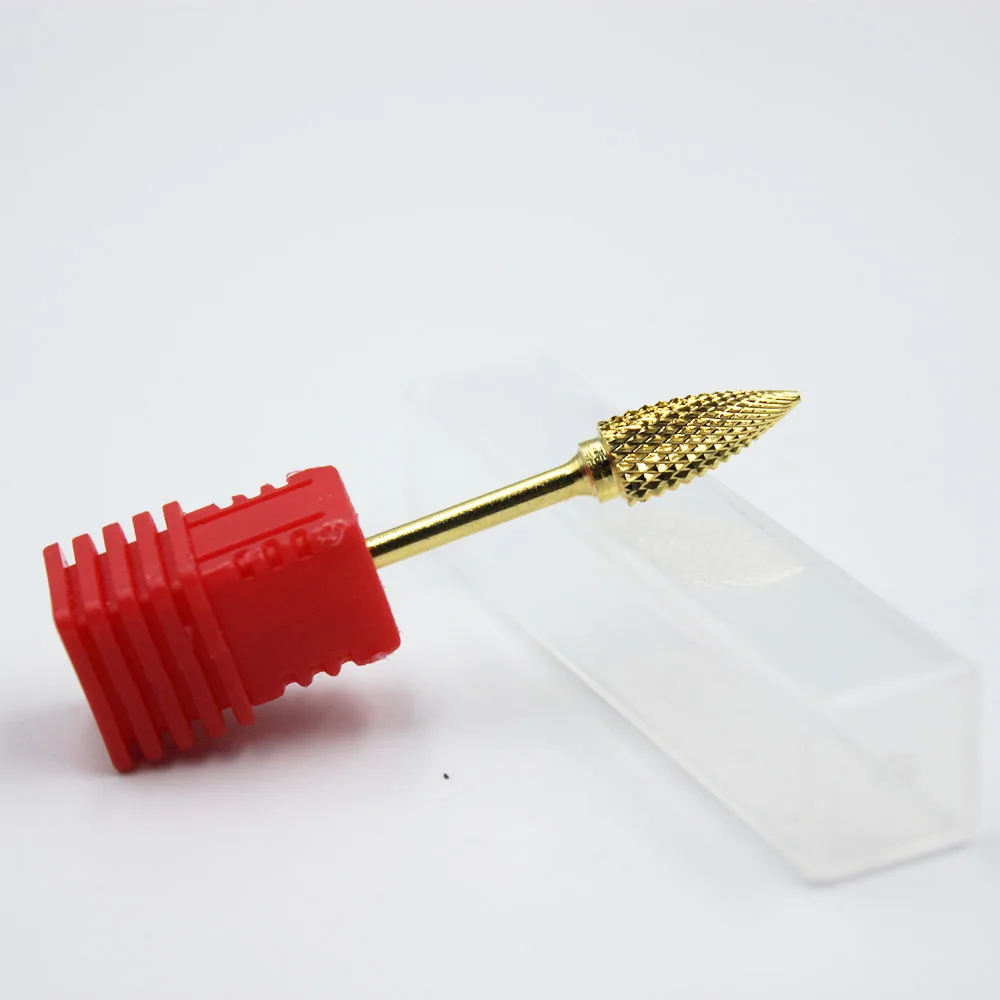 

Cone Shape Mini Design Carbide Nail Drill Bit Electric Nail File Drill Bit Coarse Carbide Drill 3/32''