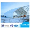 Customized Size Durable PVC Cover Permanent Structure Clear Span Outdoor Tent Steel Frame Large Pole Tent