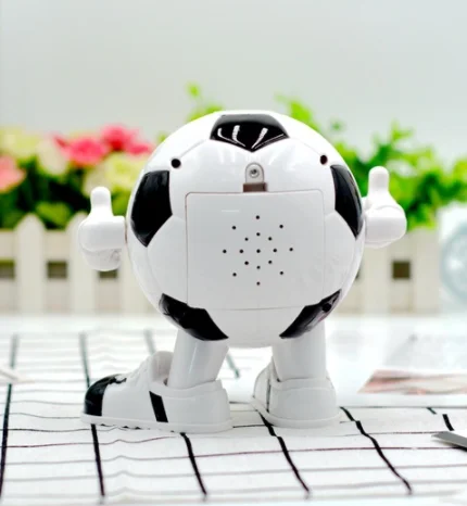 
Creative football baby set the table alarm clock clock 