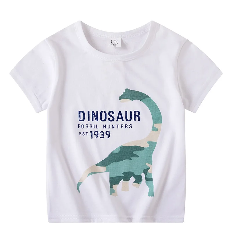 

baby boy clothes 2021 summer short sleeve boy t-shirt kids clothing top tees B036