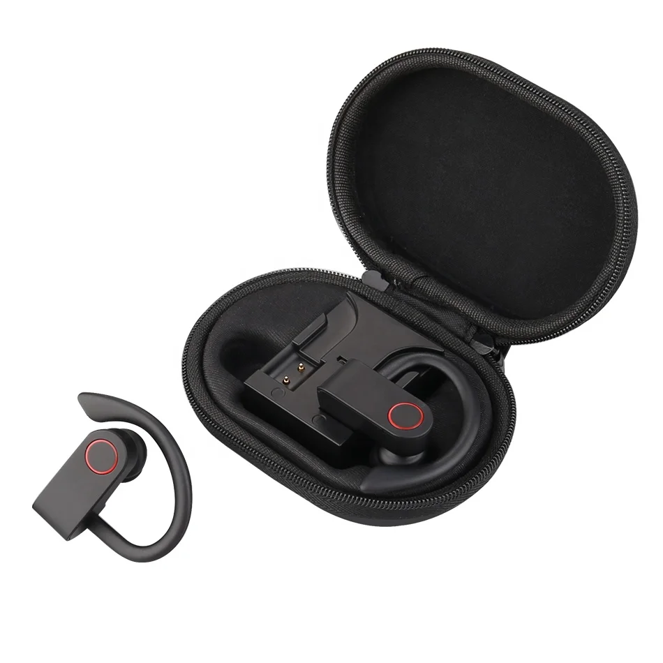 

New Products Ear Hook Style and Wireless Communication Headphones TWS Wireless Earphone Earbuds, Black