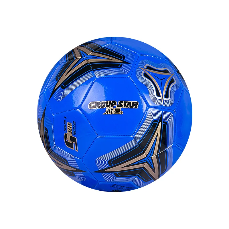 

Wholesale Soccer Sport Ball Newest Soccer Game ball Trainning Ball Size 5 game football Factory, Blue