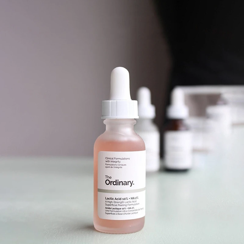 The Ordinary Eye Cream 10 Lactic Acid Ha Serum Exfoliating And