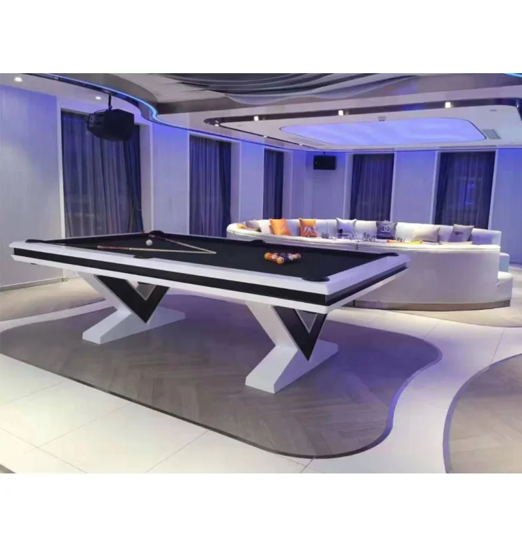 

2021 International standard size 9ft custom pool fancy game table