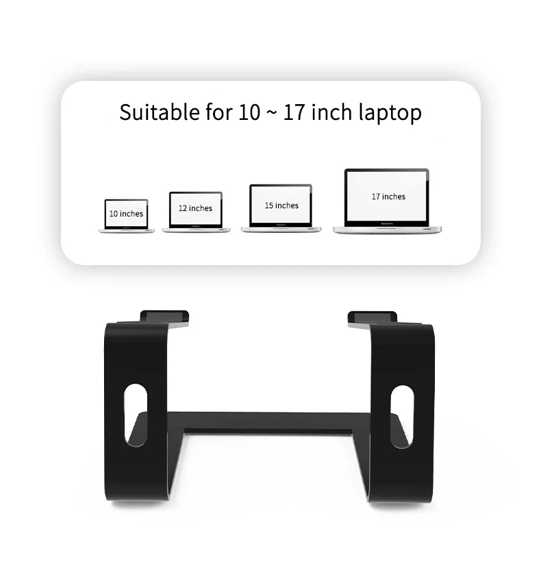   Best Laptop Ergonomic Stand 2020 Aluminum Adjustable Laptop Computer Stand for MacBook Pro