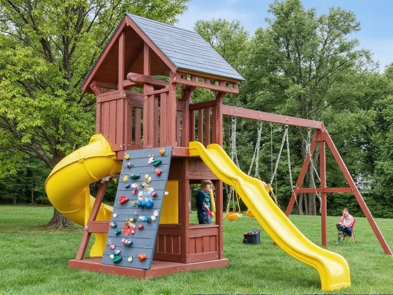 diy outdoor playset