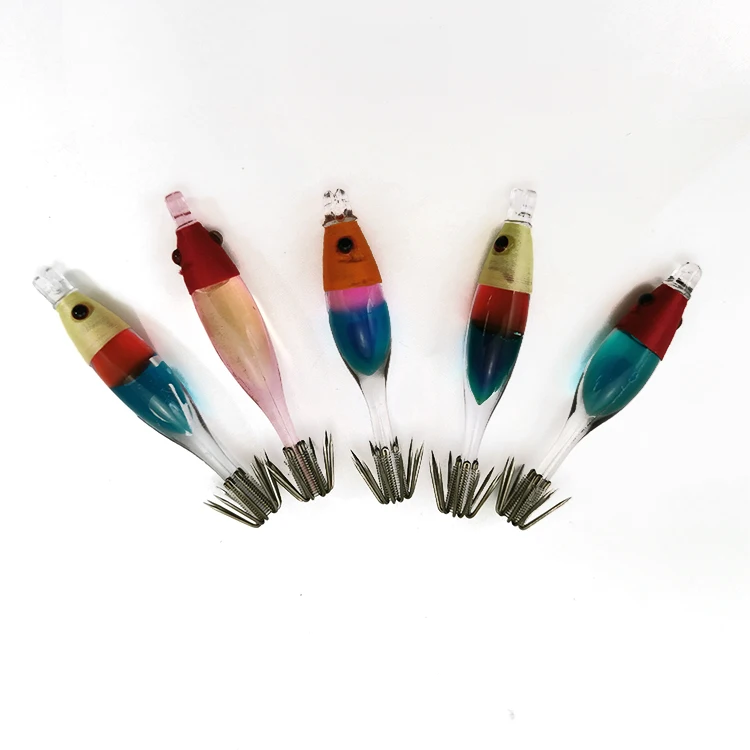 

New style luminous yamashita squid jig fishing lure egi bag squid jig bag egi, 6 colors