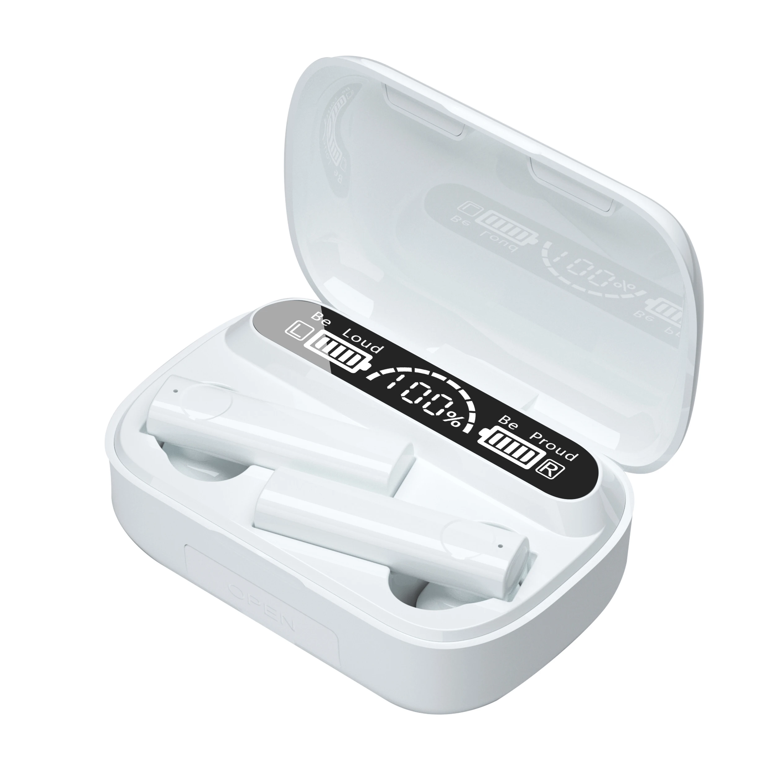 

X5 TWS Touch Wireless 5.1 In-ear Earbuds 9D Noise Reduction Stereo Headsets Sport Dual Host Earphones Charging Bin