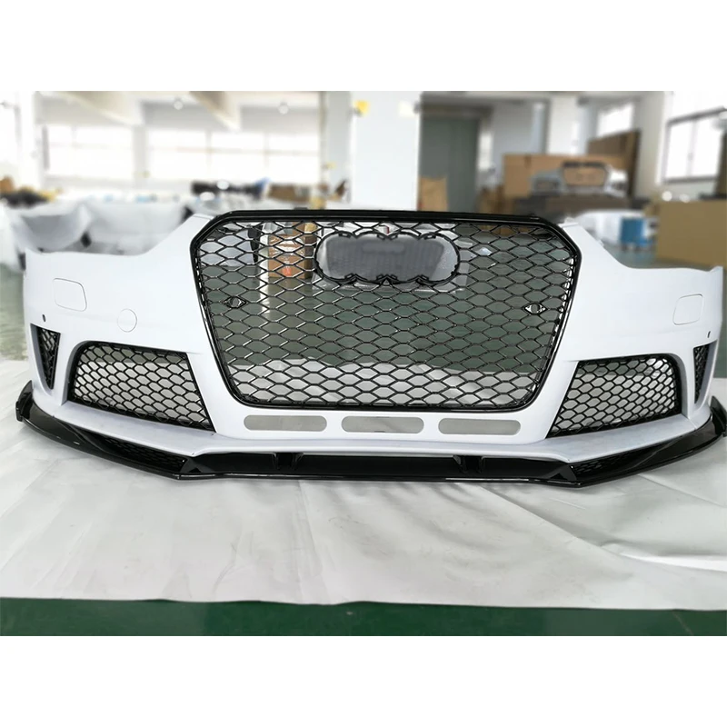 适用于奥迪a4 b8 rs4前保险杠车身套件2013-2015
