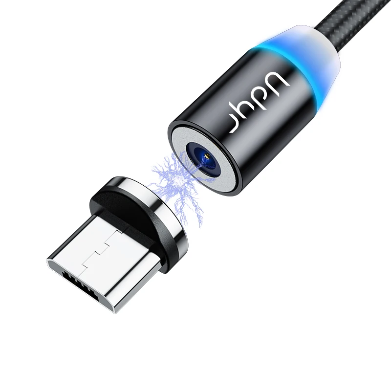 Udyr 3m 2.4a charging cable micro usb for Android magnetic usb cale