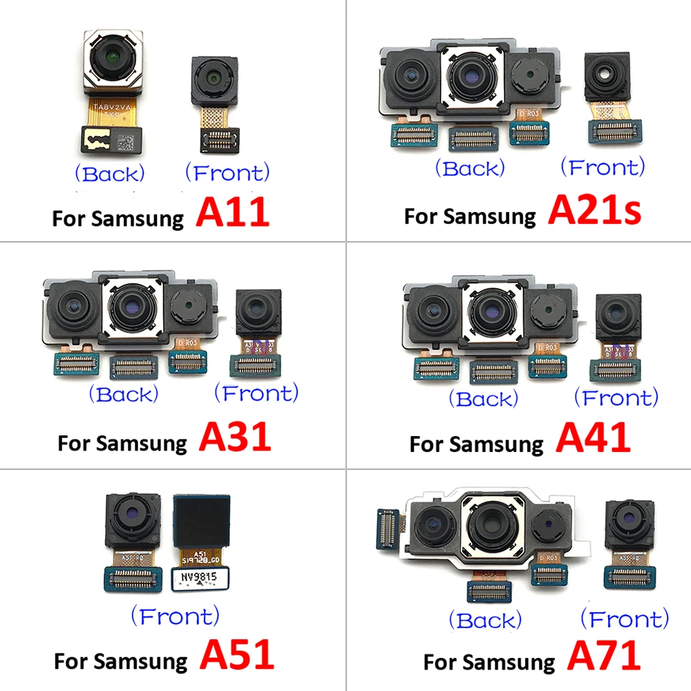 

Back Camera Front Facing Camera For Samsung A01 A02 A03 Core A11 A12 A21S A31 A41 A51 A71 Rear Main Camera Spare Parts Wholesale