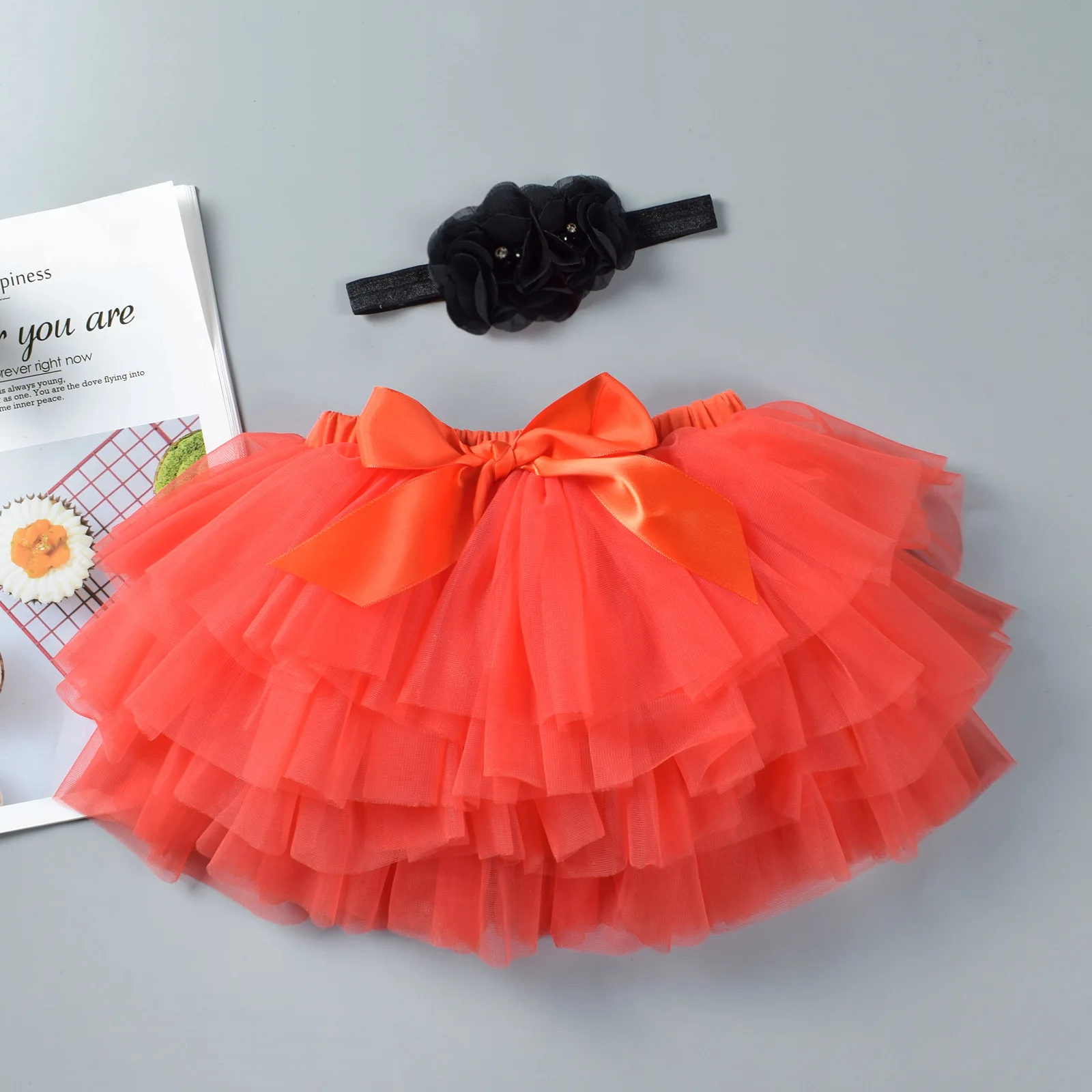 

Wholesale tulle lil girl skirts 2 piece set infant baby girls and clothing sets skirt top for kids