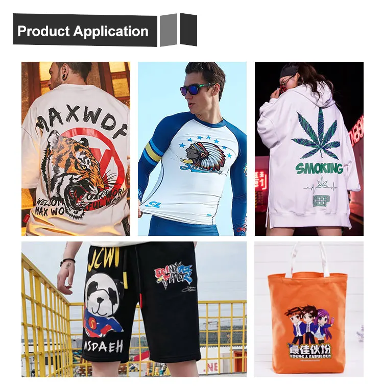 Kenteer Custom Designs Iron On Sticker Transfer Printing Fabric