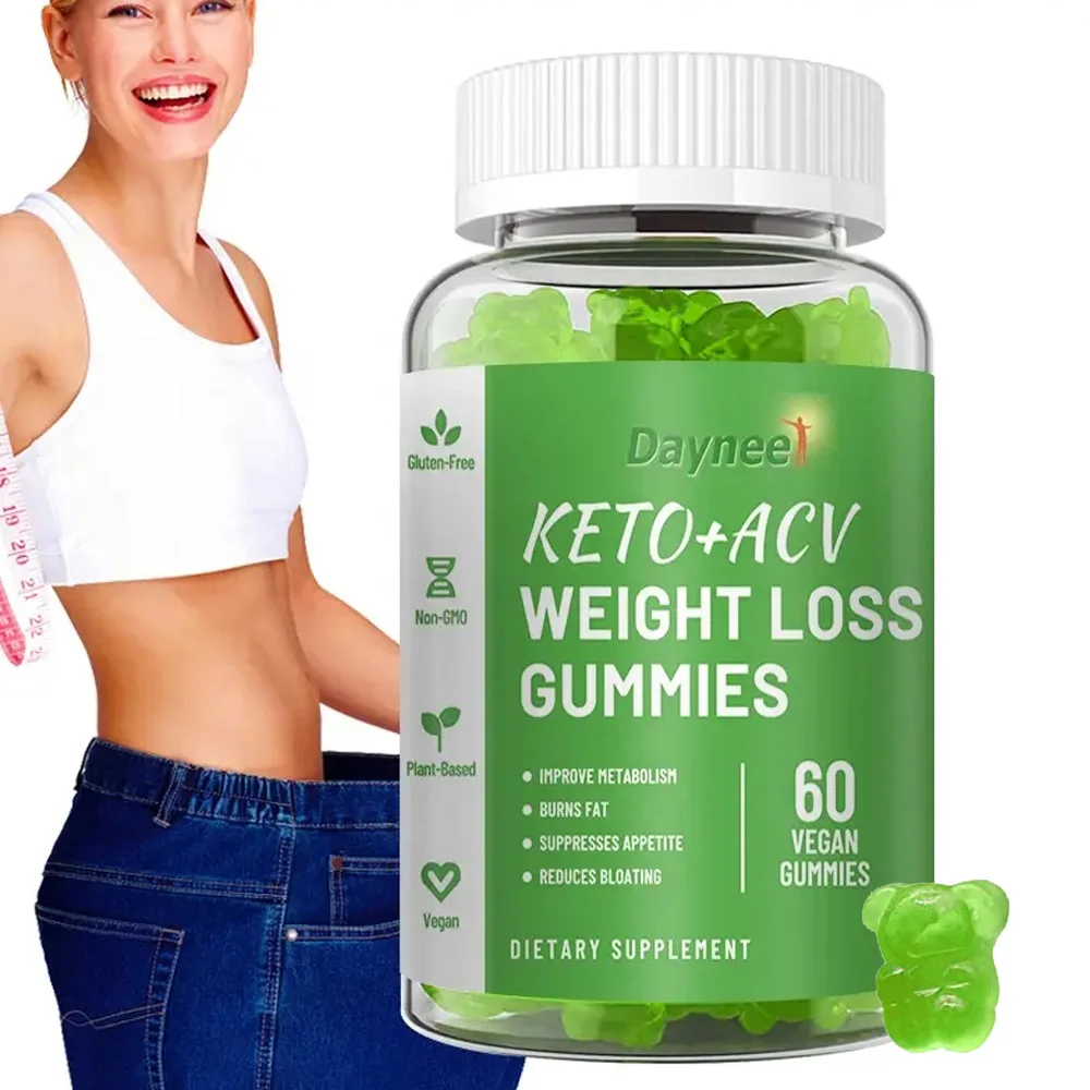 

Private label ODM/OEM immune slimming Detox weight slim fat keto diet metabolism gummies flat cider loss gummy