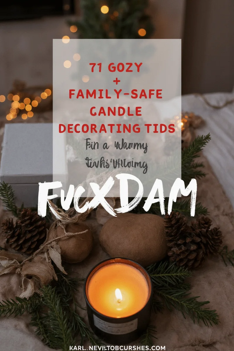 Candle vignette on a bookshelf