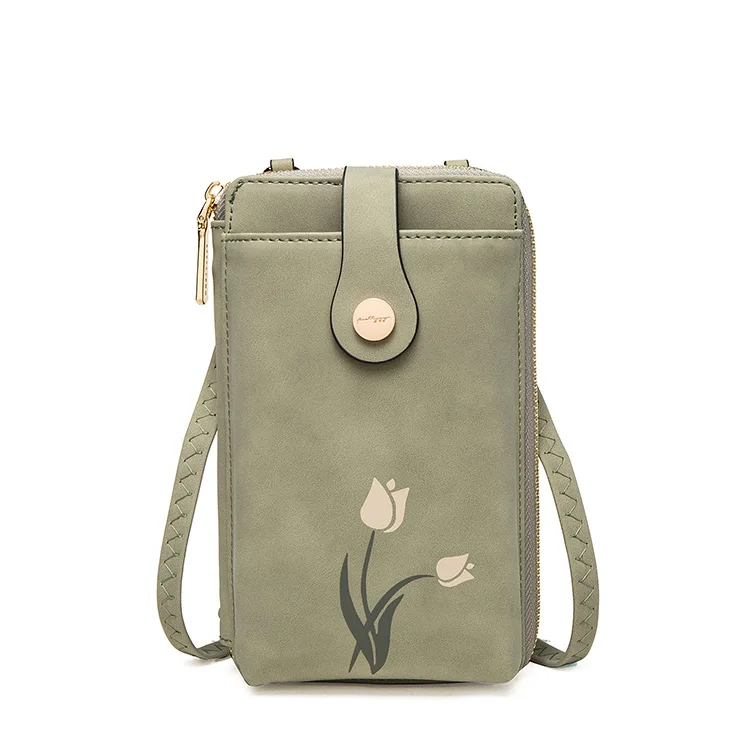 

2021 hot selling high quality aesthetic canvas cross-body bag for women, Customized color