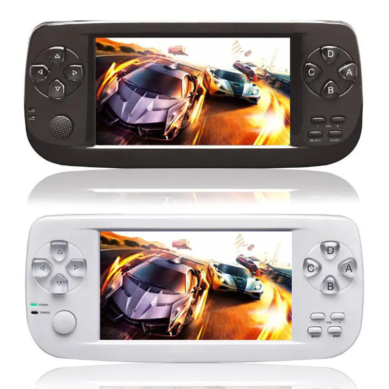 

64 Bit Build in 11000 Games PAP K3 Handheld Game Player Portable HD PAP-KIII Console, Black,white,blue