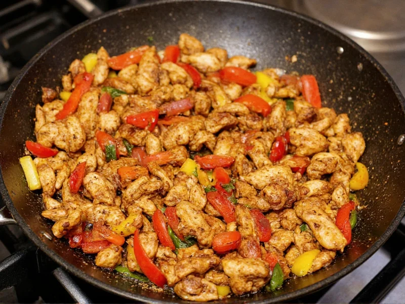 Perfect Chicken Fajitas Recipe with Homemade Seasoning