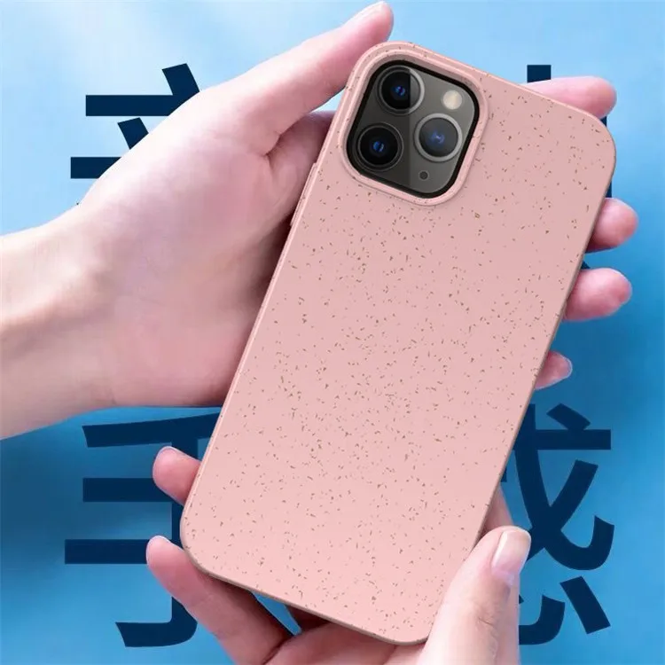 

Customize OEM Design Laser Printing Logo For Iphone 12 Pro Case Biodegradables