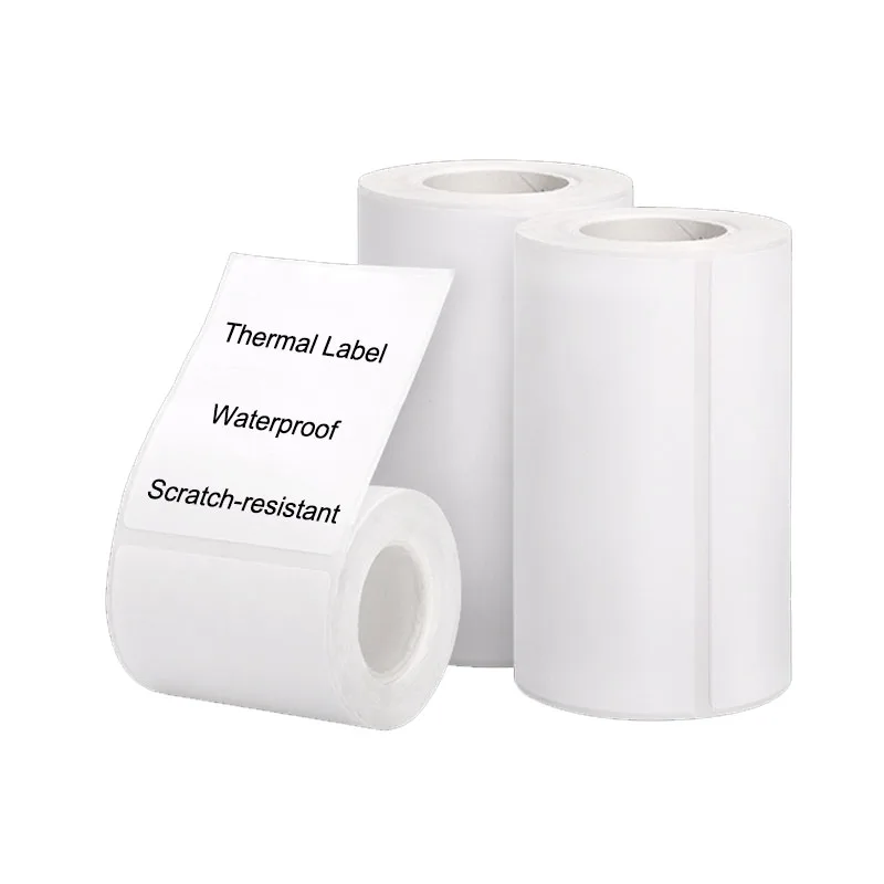Detonger  DP30 DP80 Thermal Printer Label Paper Barcode Qr Code Price Tag Waterproof Scratch Resistant Sticker Labels