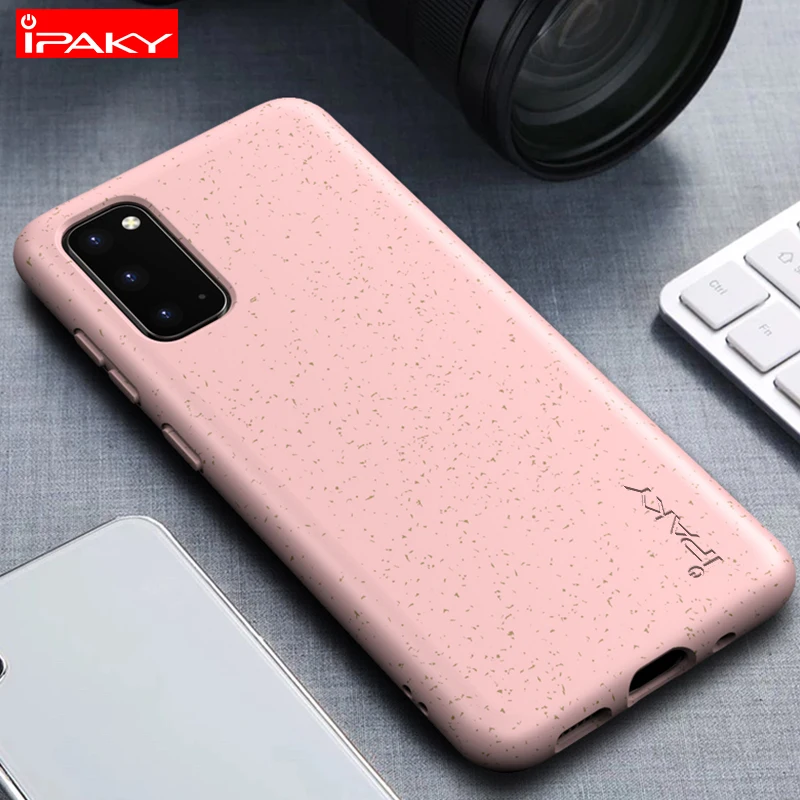

Biodegradable Anti-Drop Cartoon Candy Cartoon Color Soft Eco Friendly Mobile Phone Shell Case For Samsung S21 S20 Ultra S10 Plus