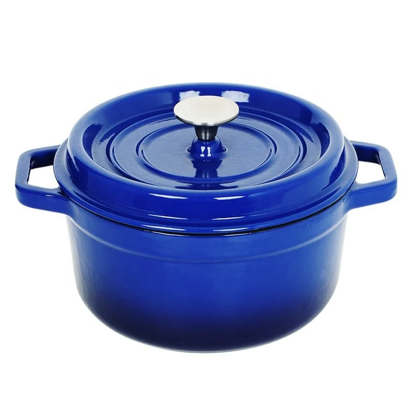 

cast iron preseasoned casserole enamel cocotte, Red,blue,orange,green,purple