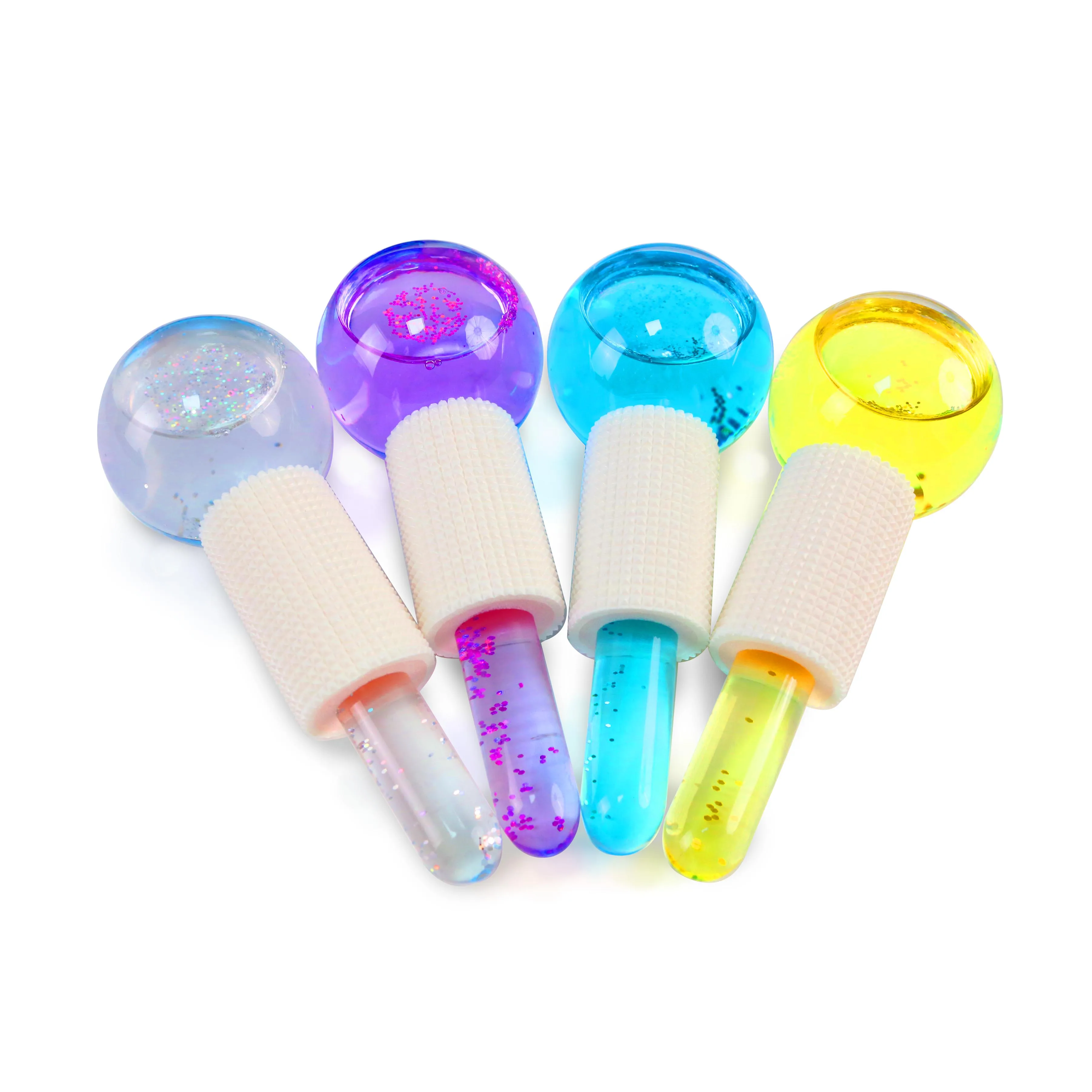 

ice globe facial roller ball oem beauty freeze face massage crystal ball magic cooling facial ice globes, Multiple