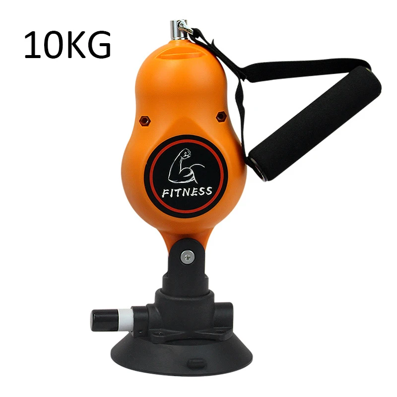 

New 10kg Elastic Resistance Pull Rope Non Slip Home Exercise Equipment Fitness Wall Pulley Rope Trainer, Black/orange/white