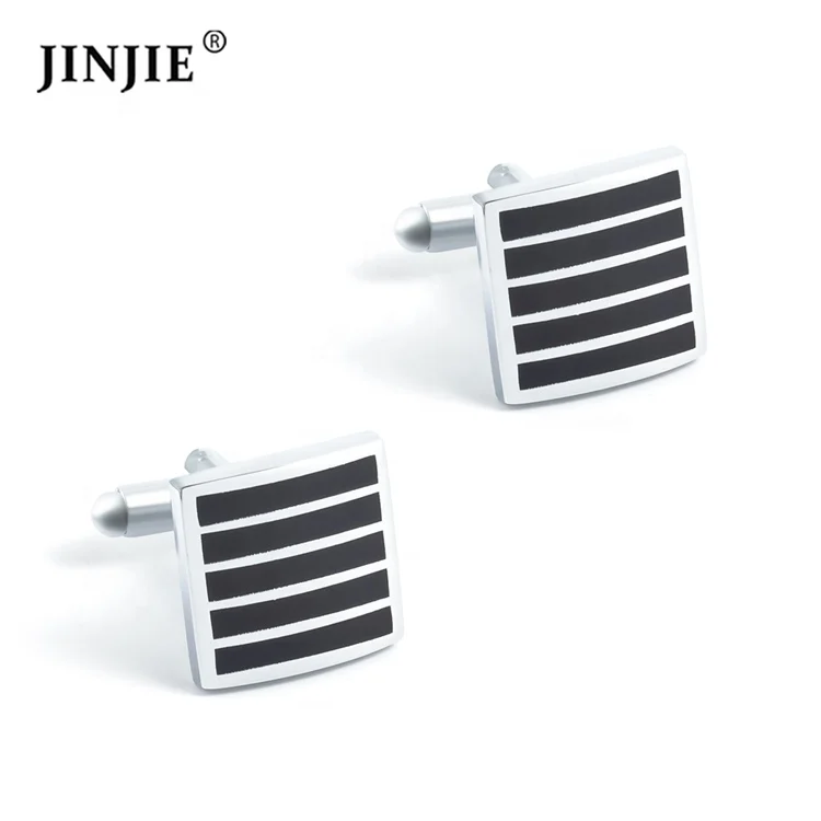 

Wholesale make custom design brass enamel men cuff links gift