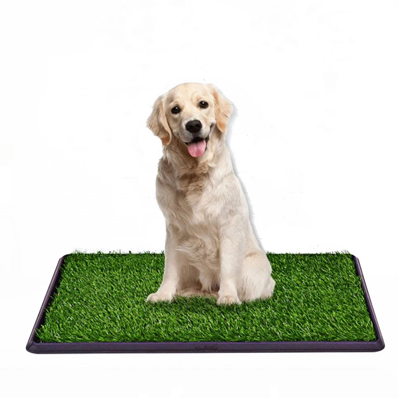 

High Quality Artificial Pet Grass Dog Potty Training Pad For Dogs and Pets