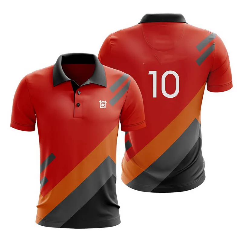 

Wholesale China Sport Golf Polo T Shirts Loose Knitted Sublimation T shirt Design Brand Logo Fashion Men Clothing, Custom color