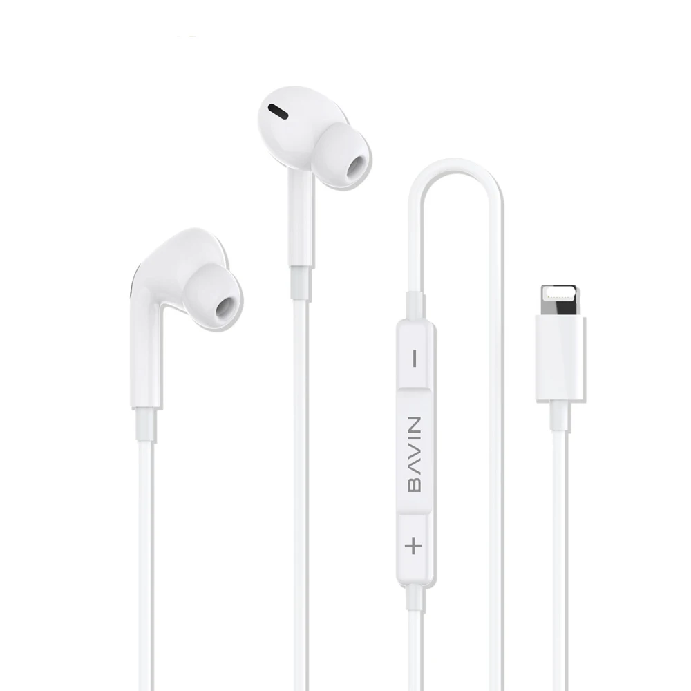 

BAVIN HX832 Universal 3.5mm Jack Wired Earphone High Quality Audio Stereo Sound Unique Earphone Design For iphone / Type-C