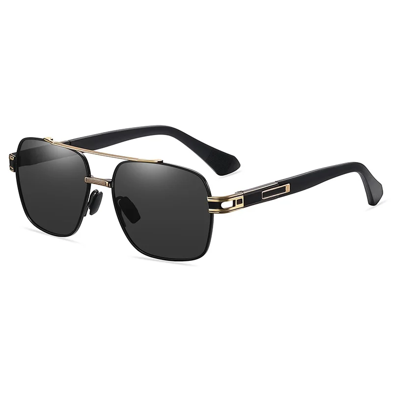 

Superhot Eyewear 57800 Square Metal Shades Men Fashion Polarized Sunglasses