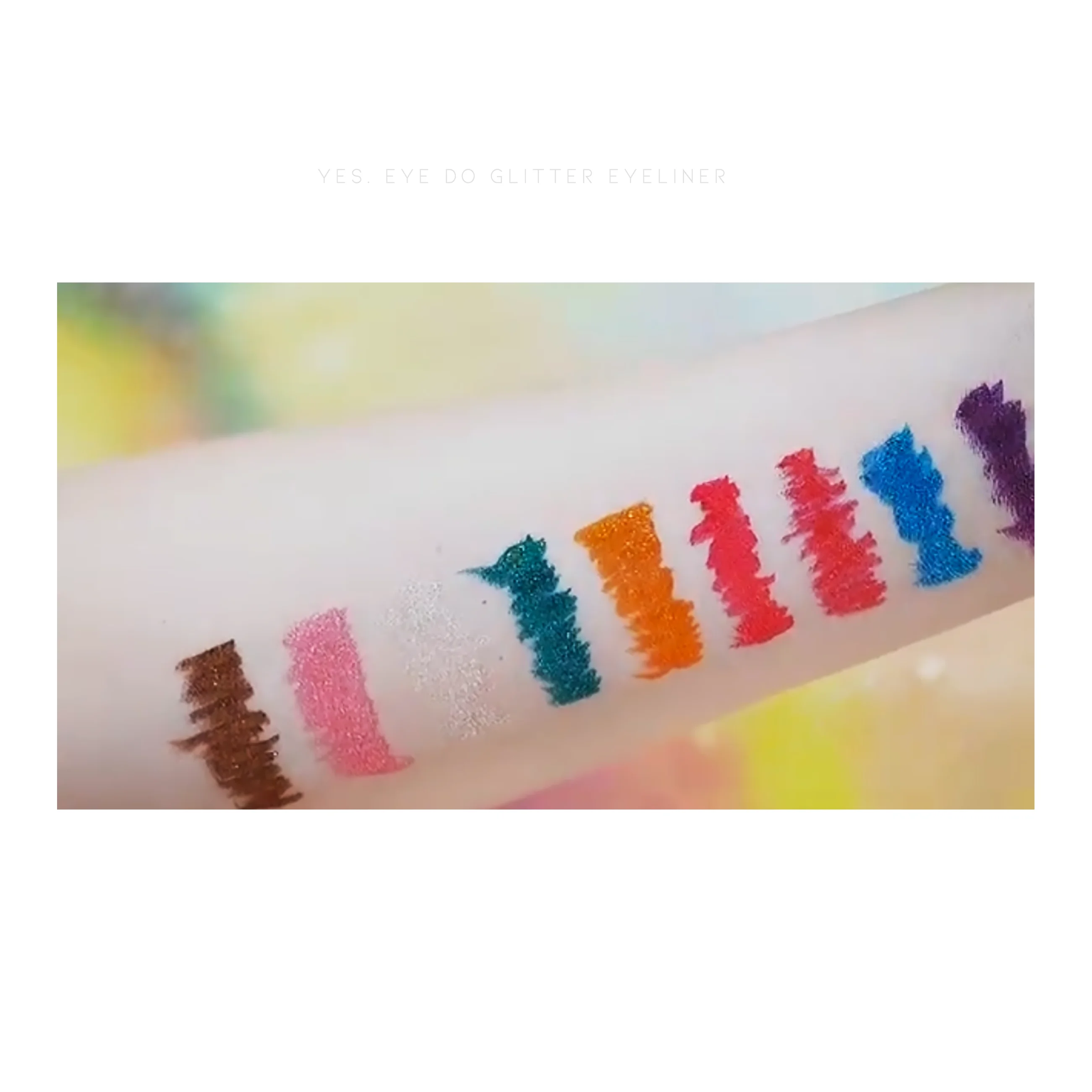 

Private Label Eyelash Glue Custom Packaging custom logo glitter eyeliners adhesive eyeliner glue pen glitter colorful, Multi-colored