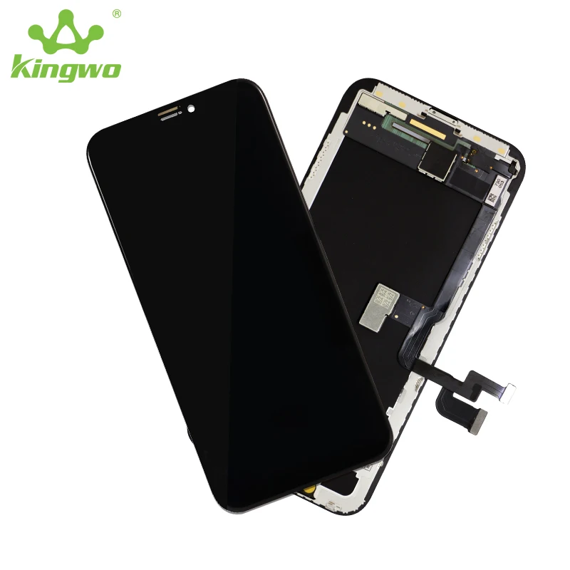 

X OLED screen and Kingwo 2019 latest brand hot mobile phone lcd touch screen for iphone X black