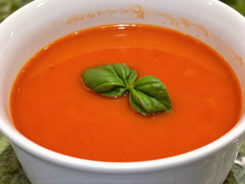 Tomato Soup Calories: Complete Nutritional Breakdown