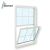 Hot selling vinyl industry market upvc 600 x 900 double hung cross section window