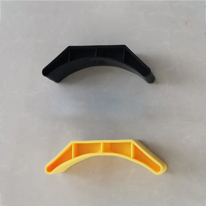 

Dumbbell Holder Crescent Moon Shape Lightweight Hollow Out Support Stand Bracket Tray For Rack, Black,yellow