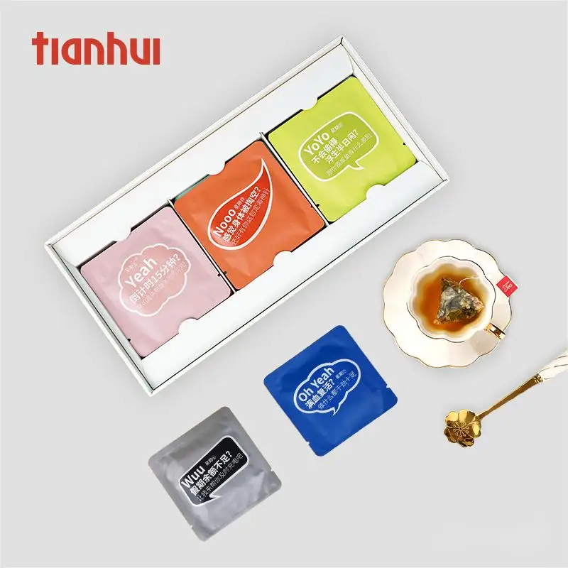 

Tianhui Food Packaging Cardboard Organizer Paper Storage Rectangle Box with PET Window for Wedding Gift Wrapping