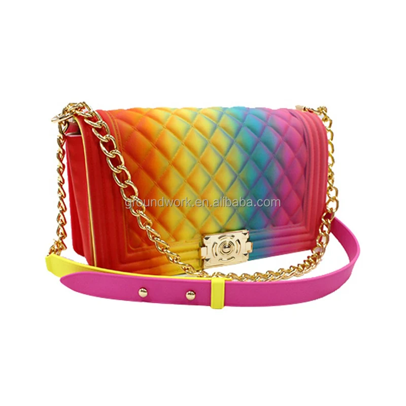 

2021 GW wholesale price young ladies bags INS popular women bags with tassle pvc cross body purses and handbags