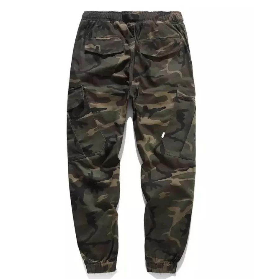 camouflage cargo jogger pants