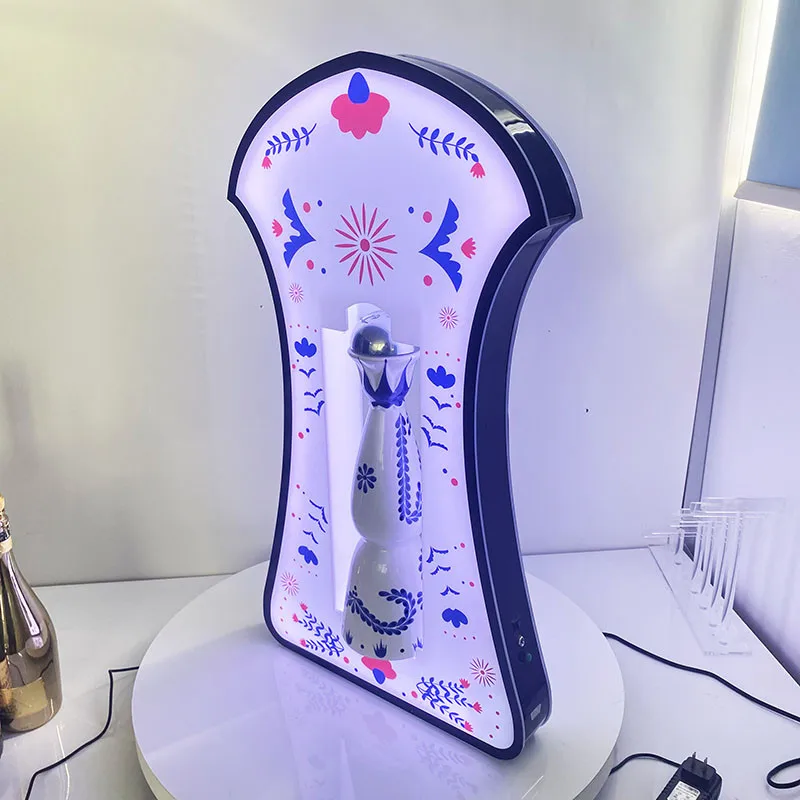 

Clase azul LED Bottle Presenter With Free Logo For Nightclube Bar